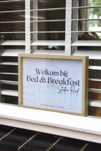Welkom bij Bed en breakfast Studio Raif